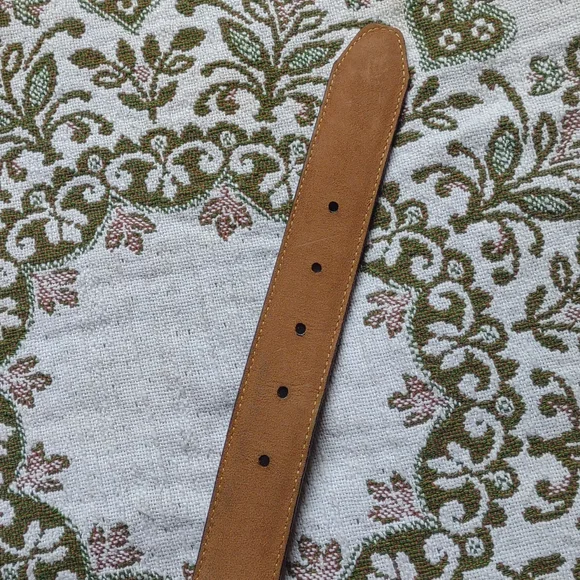 Brighton Leather Brown Belt Size 32 - Picture 4 of 11